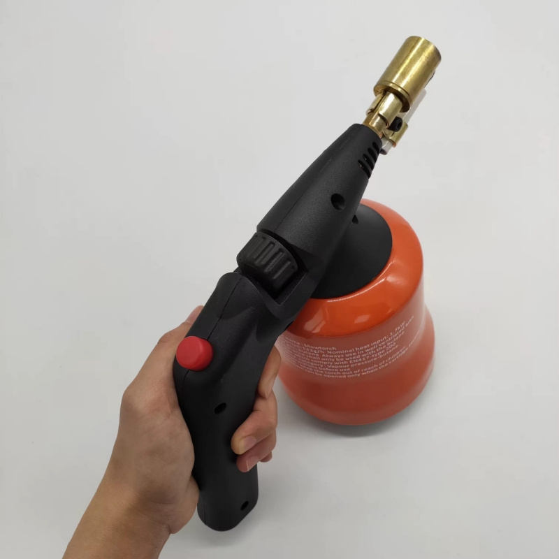 Handheld Express  Gas Jet Lighter Manual cooking welding Blow Torch Burner Gun