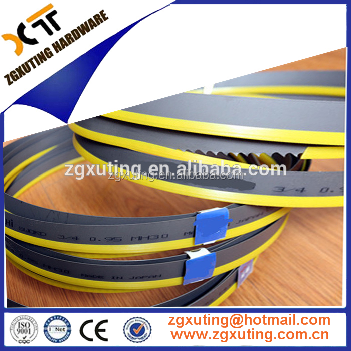 saw blade sharpening band saw blades for hard and soft metal ,wood,steel cutting