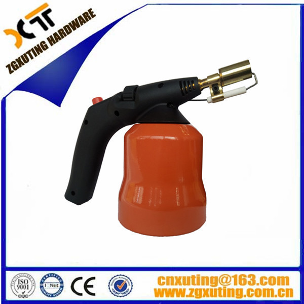 portable flame gun/blow gas torch fire gun butane  torch lighter  gas welding torch