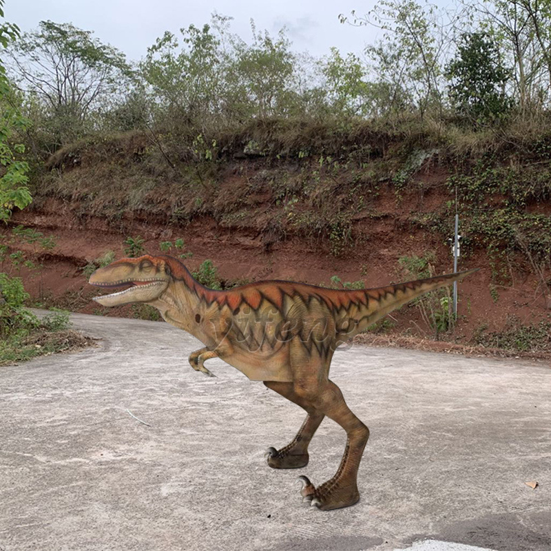 High Quality Realistic Velociraptor raptor dinosaur costume for adult