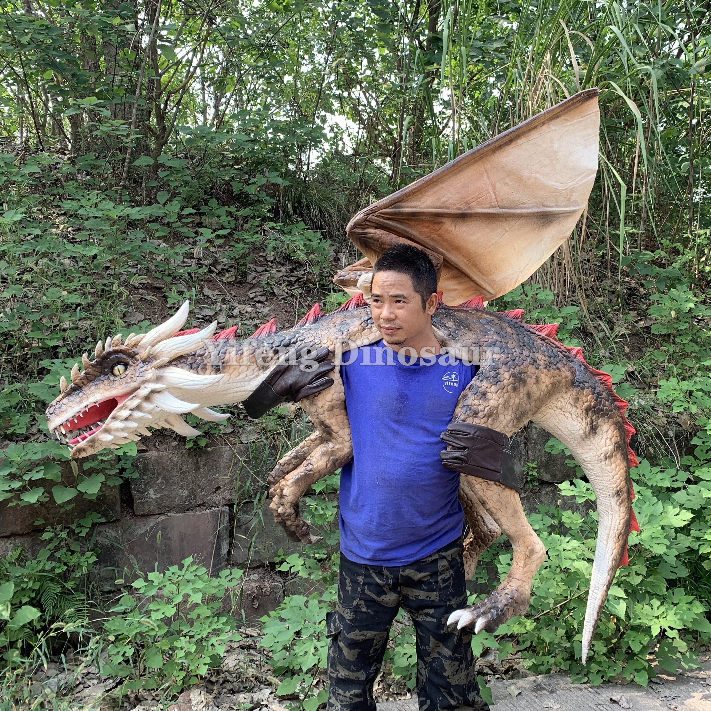 Wholesale Animatronic Dinosaur Hand Puppet for sale