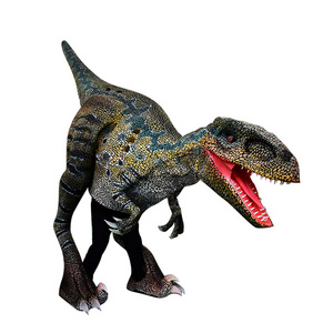 Jurassic park animal Lifelike Mechanical Dinosaur Costume for kids and adult