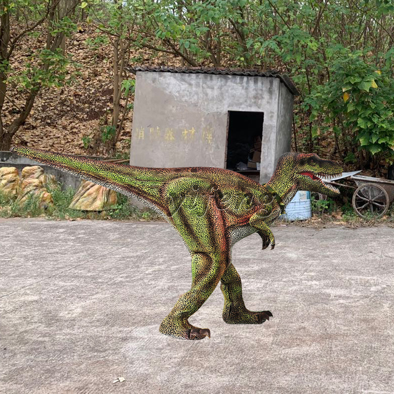 Walking raptor Dinosaur Adult Realistic Dinosaur Costume for Sale