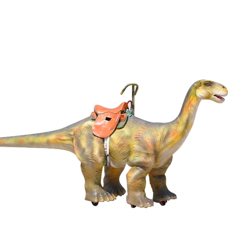 Life size ride on dinosaur robotic electric Walking animatronic dinosaur ride models