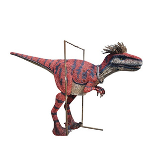 Realistic velociraptor dinosaur costume life-size walking dinosaur costume for sale