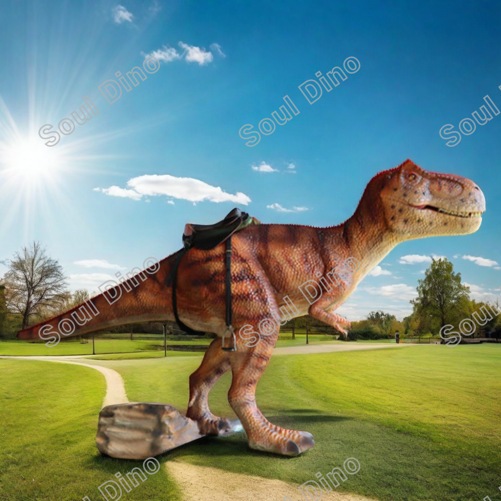 Hot selling animatronic dinosaurs rides for shopping malls and amusement park for sale