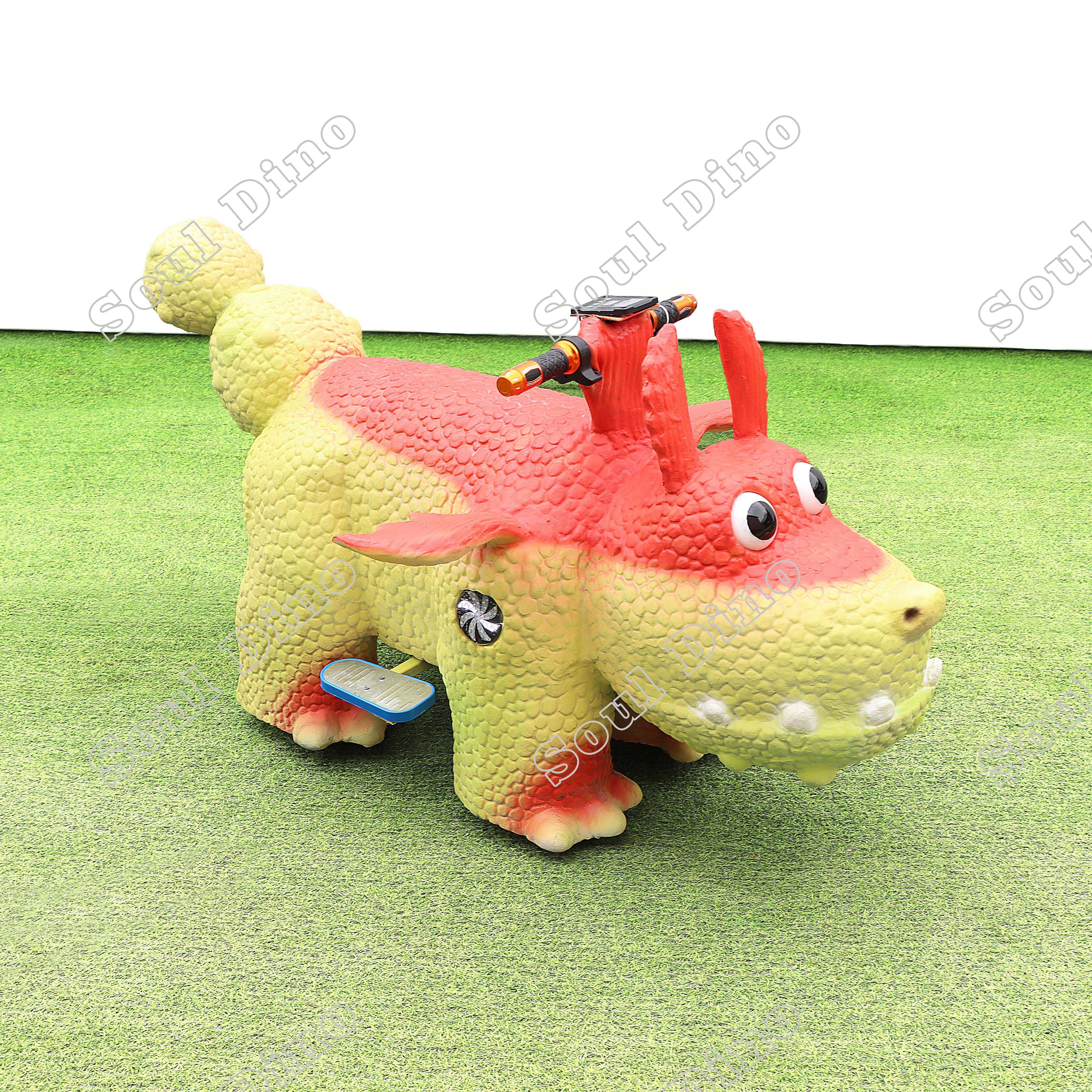 Kids electric bike animals safety park riding toys