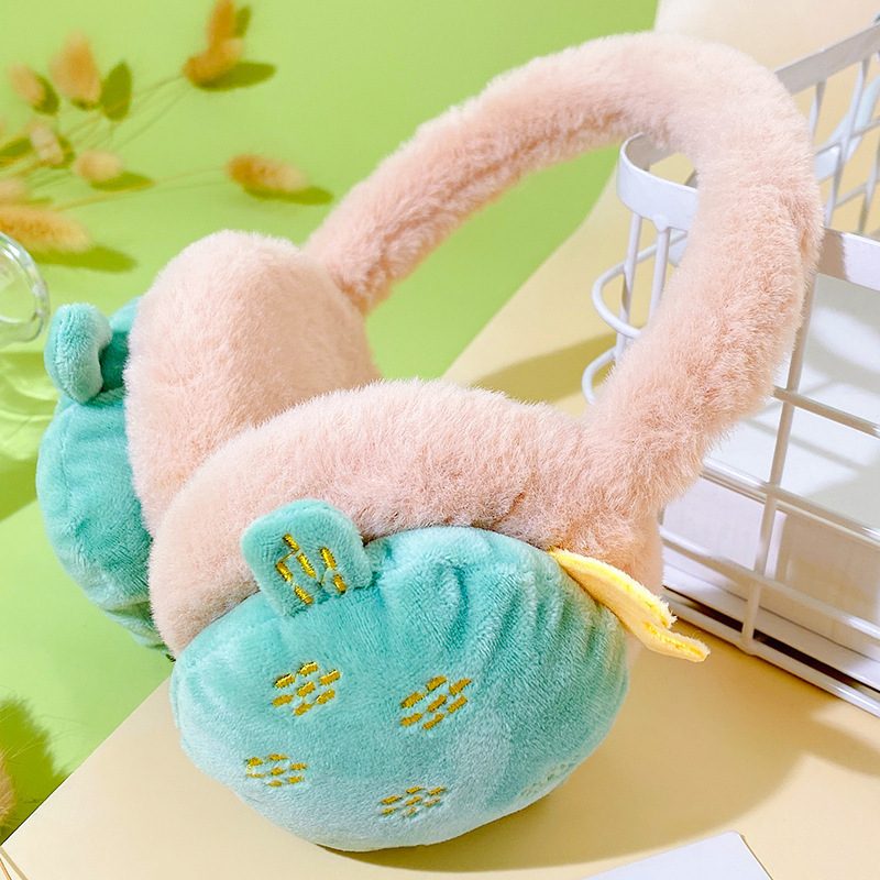 Pretty Girl Cute fur earmuffs Baby ear cover winter earcap Kid Ear Muff Toddler Plush Head Accessory Love Animal Shape Headphone