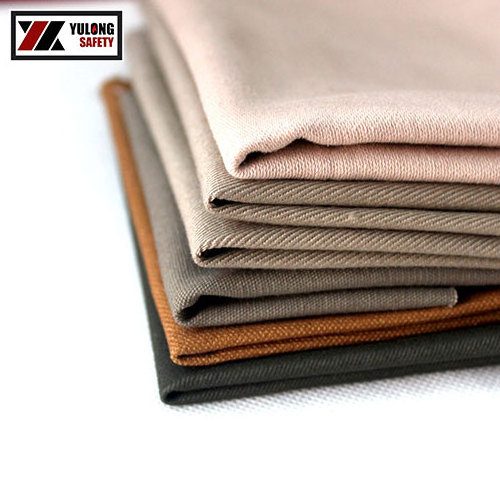 Multifunctional Satin Weave 100% Cotton Anti-static Flame Retardant Fabric