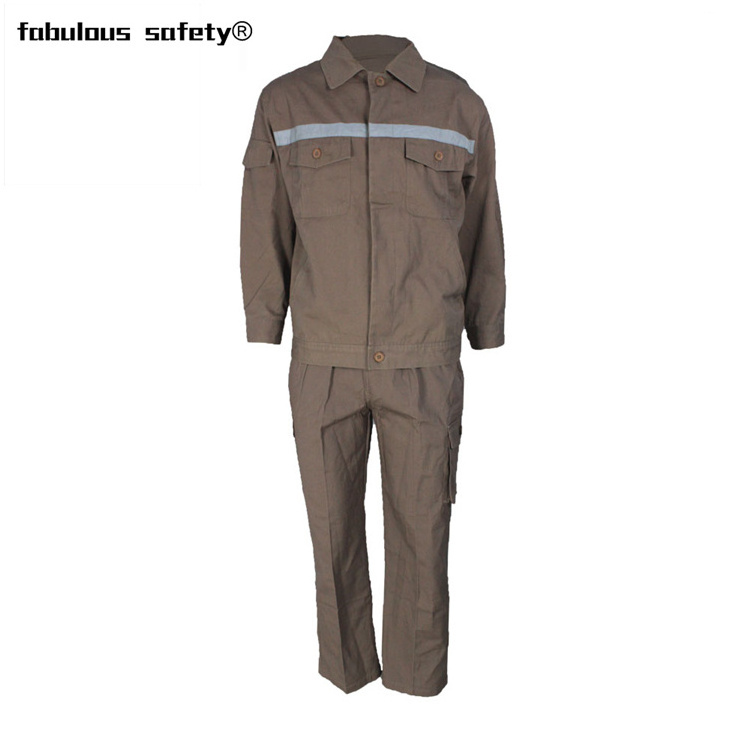 Safety Coal Mine 100% Cotton Fire Resistant Uniform