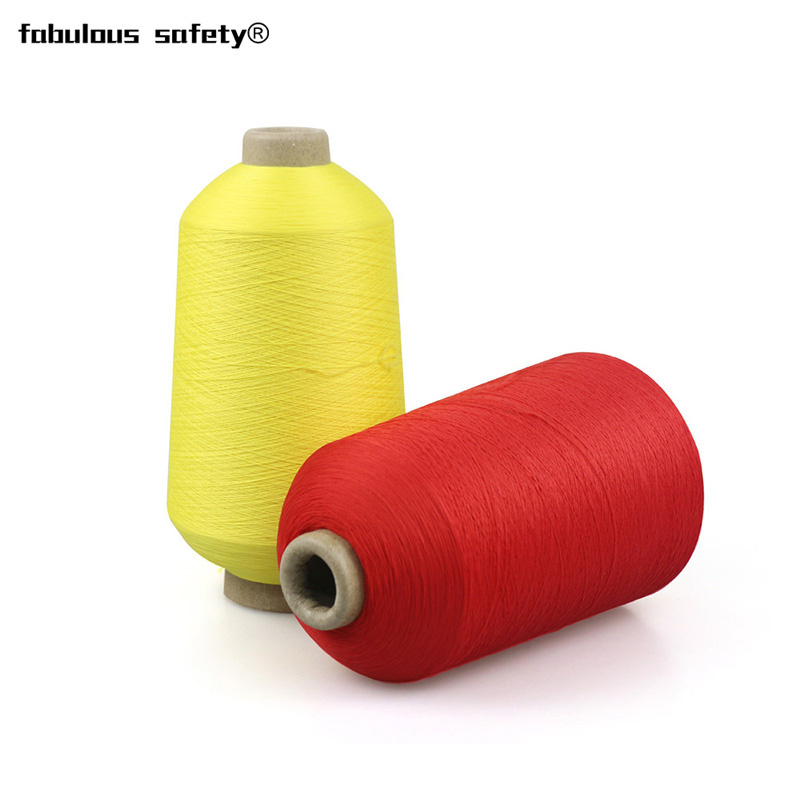 Customized Aramid Fire Retardant Sewing Thread For Flame Retardant Clothing