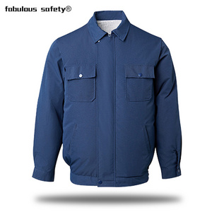 Outside Working Fan Air Conditioner Jacket With Heatstroke Prevention And Cooling For Japanese Workwear