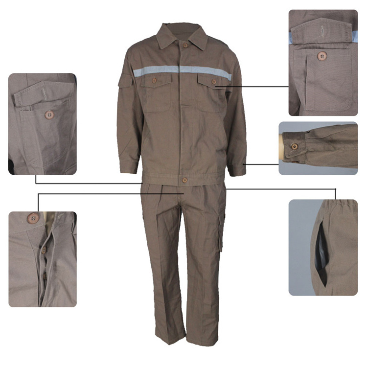 Safety Coal Mine 100% Cotton Fire Resistant Uniform