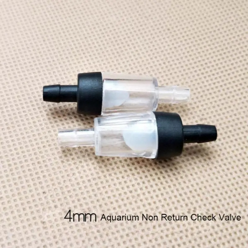 Aquarium Air Pump Check Valve Plastic One Way Non-Return Check Valve For Fish Tank Air Line Tube Hose Pipe Fitting