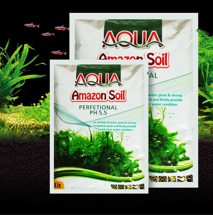 Aquarium Planted Substrate Sand Soil Fertilizer Mud for Fish Tank Plants Care Freshwater Soil