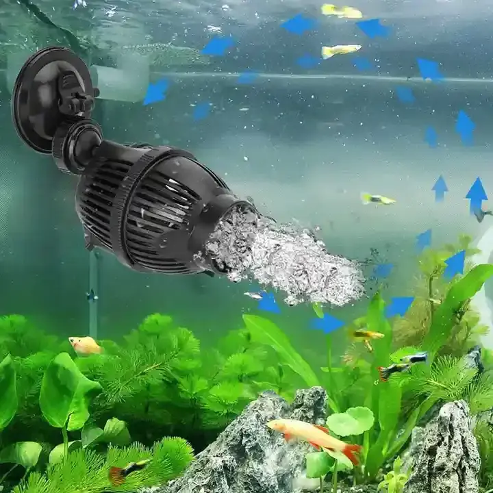 RS RS-108A RS-208A RS-308A RS-109A Small silent surf pump aquarium blowing fish excrement extractor wave machine flow pump