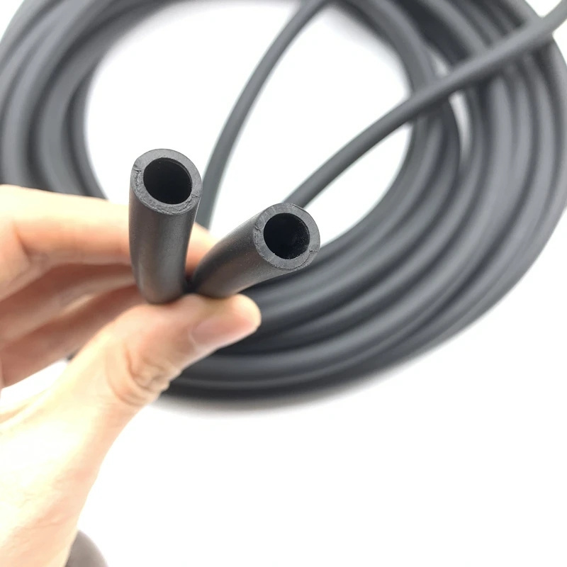 Black Flexible Silica Gel Pipe Aquarium Air Pump Soft Rubber Silicone Hose