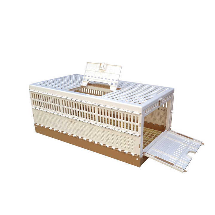 Portable Pigeon Folding Cage Plastic Pigeon Training House Pet Transport Box Cage