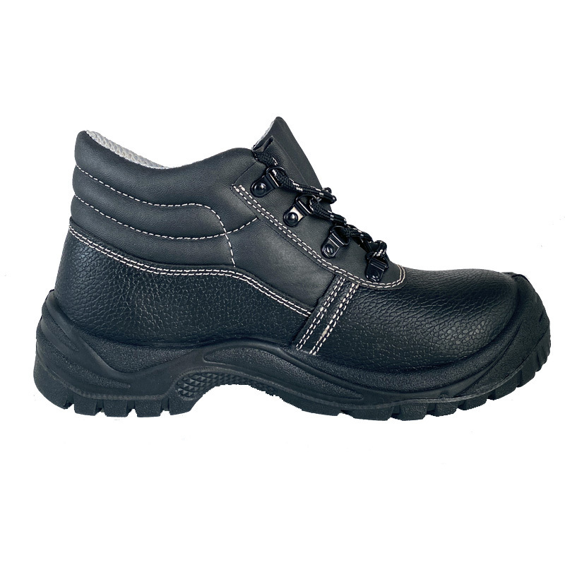 OEM Factory Black Construction Wholesale Brand Safety Shoes Boots For Work Men