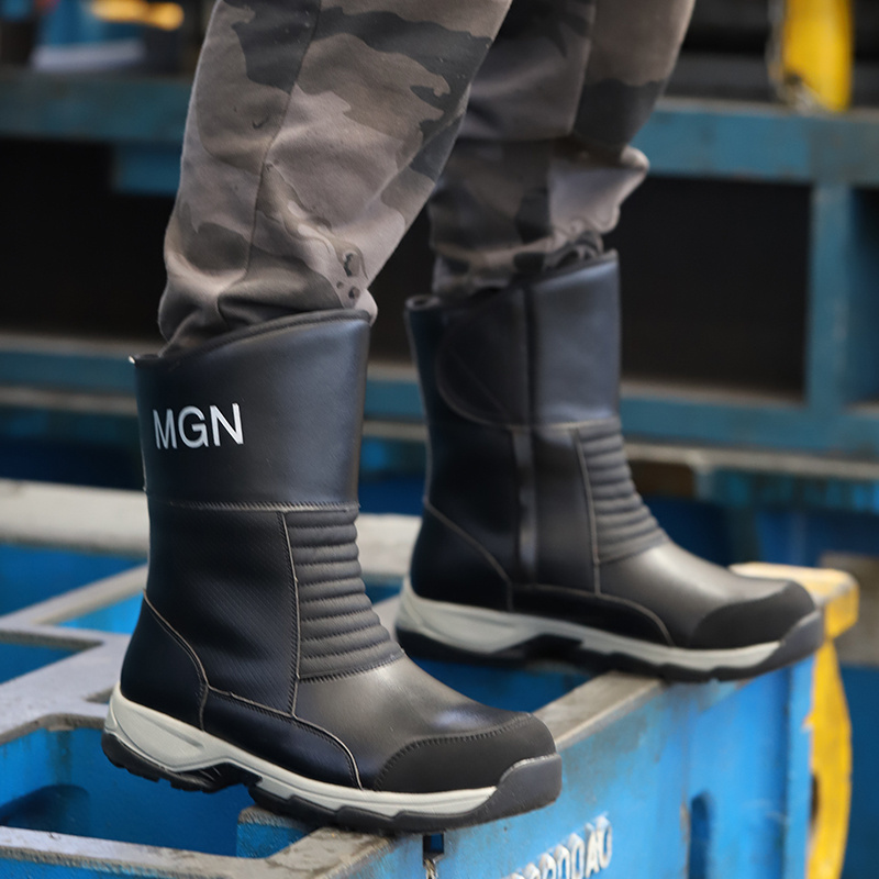 Steel toe insert safety boots caps in rubber boot cap