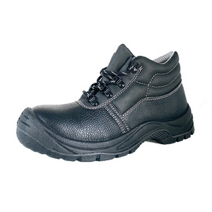 OEM Factory Black Construction Wholesale Brand Safety Shoes Boots For Work Men