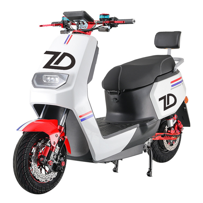 Cheaper High Speed Electric Scooter 1500W Ckd Electric Motorcycle With Pedals Motorcycle Electric Moped H1  For Sale