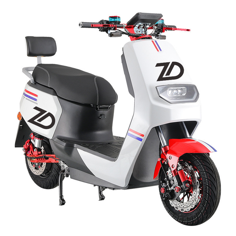 Cheaper High Speed Electric Scooter 1500W Ckd Electric Motorcycle With Pedals Motorcycle Electric Moped H1  For Sale