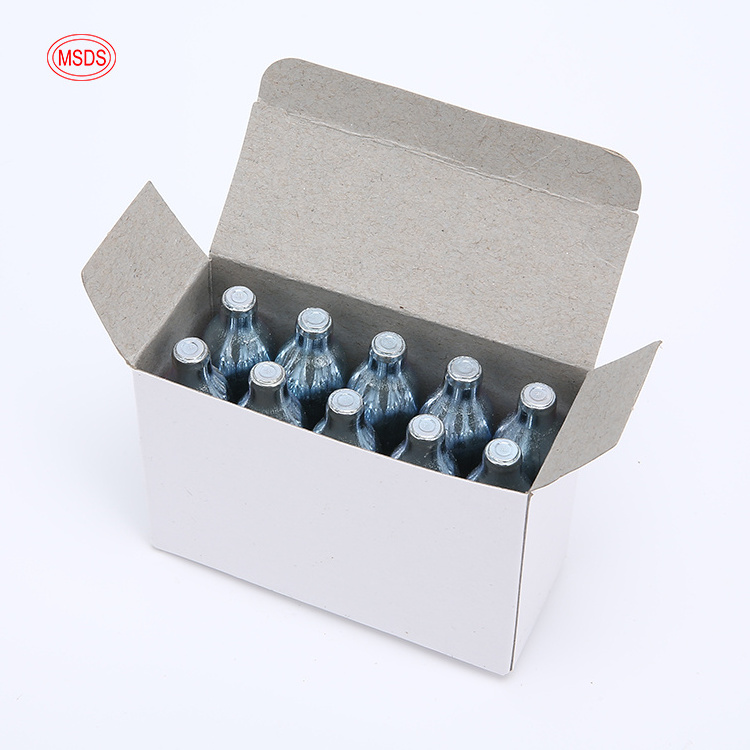 8 Gram Co2 Seltzer Soda Cartridges, 10 Count