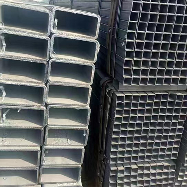 Erw Steel Square Tubing Zinc plated round steel 20x20 -galvanized hanger strap 150x50 14 gauge 3x3 square tube galvanized pipe