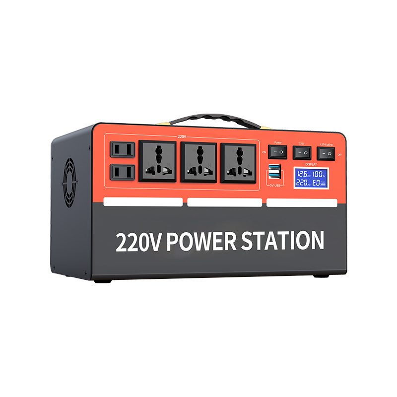 Cheap price functional DC AC 220V 300W/600W/1000W/2000W Portable Power Station Outdoor Camping Fishing Home Backup