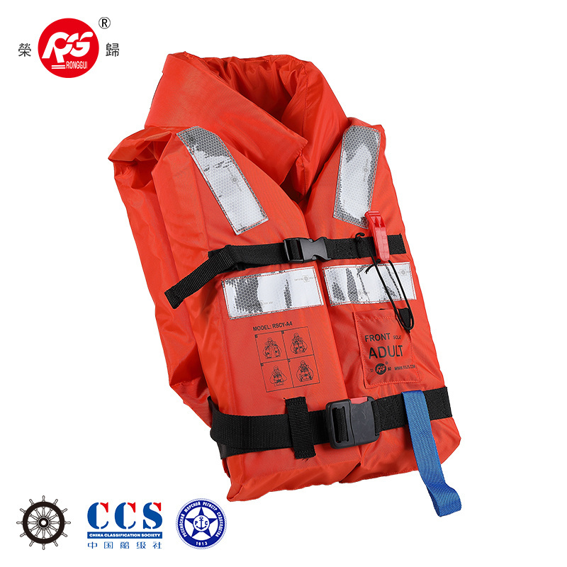 Solas CCS/EC Adult foam survival marine life jacket for lifeboat/liferaft/sea fishing