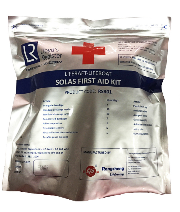 First Aid Kit for liferaft/lifeboat