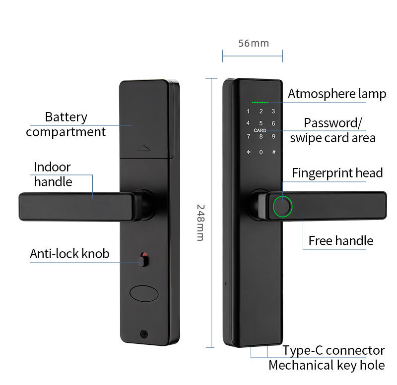 Safety Usb Port Lock Model Home Wifi Locks Door Lock Without Fingerprint App