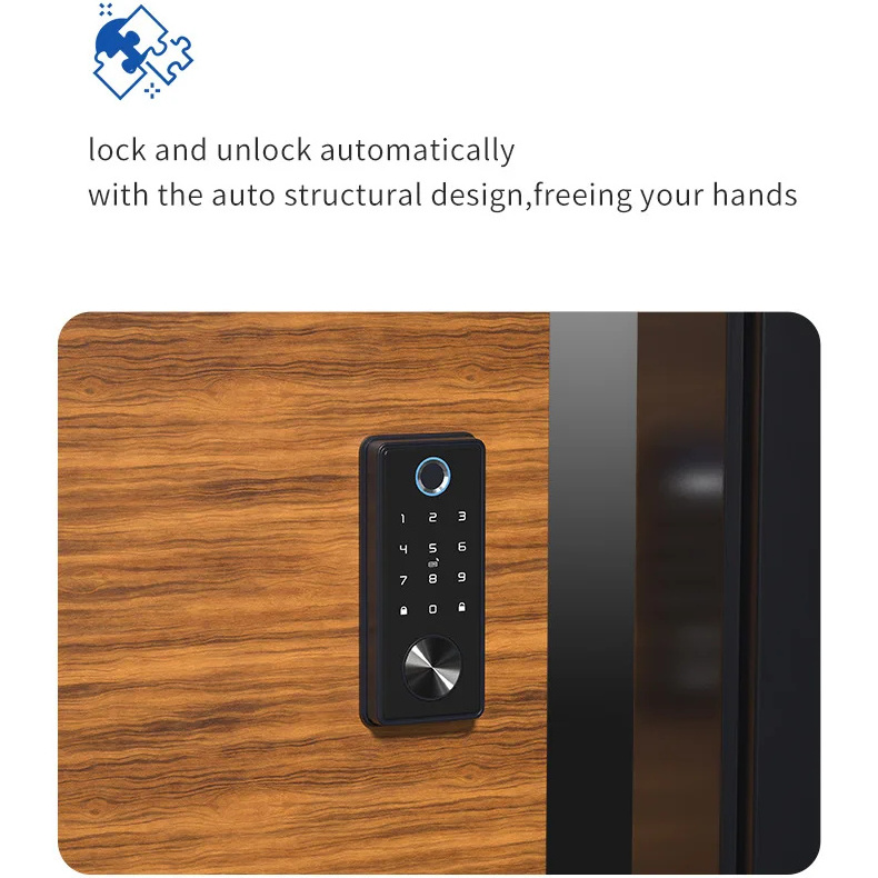 Dead Bolt Entrance Wifi  Cerradura Con Lector Huellas Door Lock Digital Fingerprint Keyless smart Door Lock