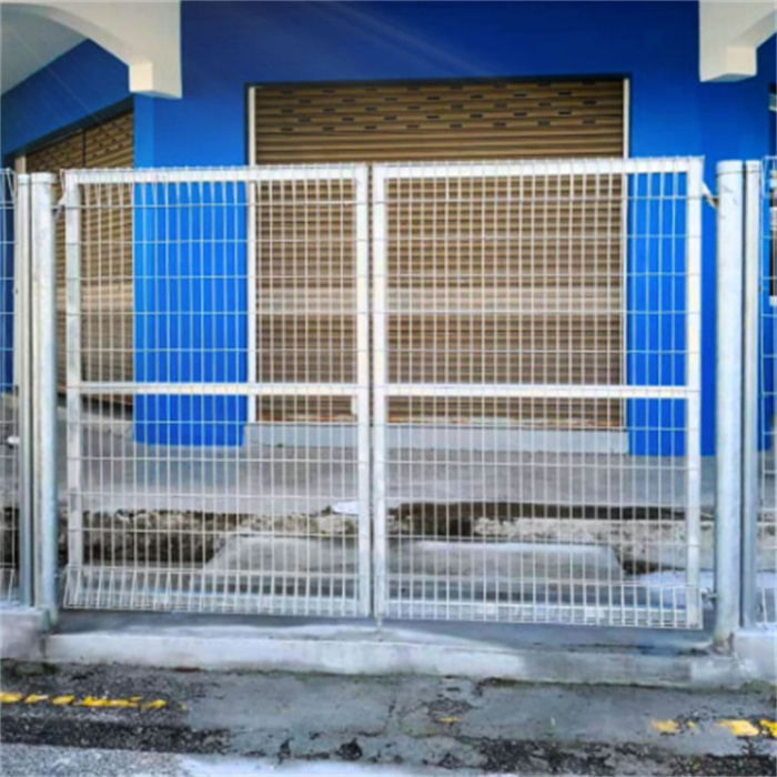 security steel fence gate with high quality  lock