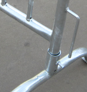 2.4*1.5mHot sell Heavy duty galvanised traffic road safety pedestrian crowd control barriers