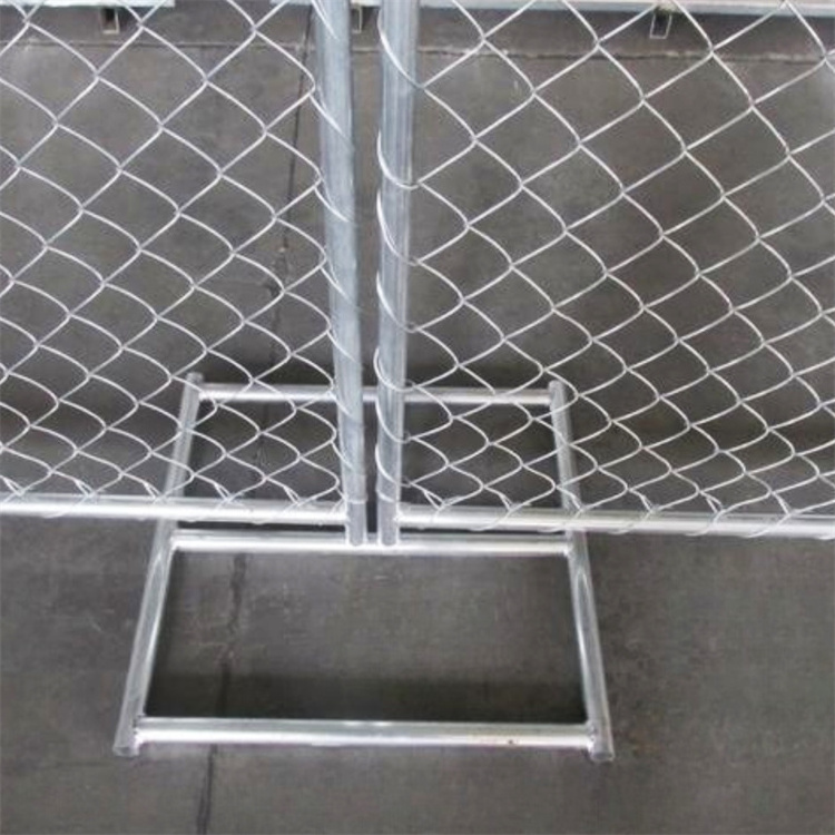 Commercial and Public Environments Temporary  Galvanized 6x12 Chain Link fence