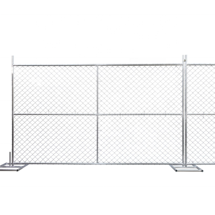 American  portable 2.1m*2.4m  chain link panel be used temporary fences for construction