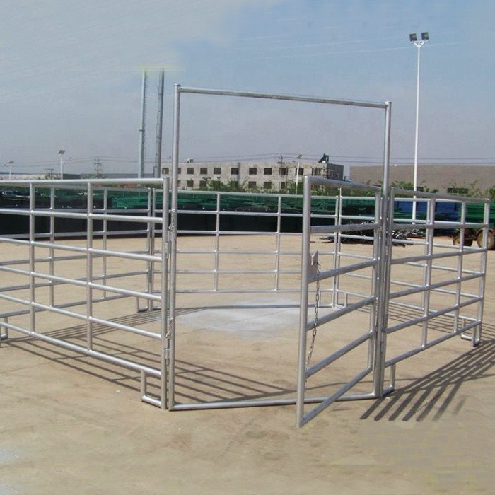 Good quality bulk used livestock cattle corral fence panels