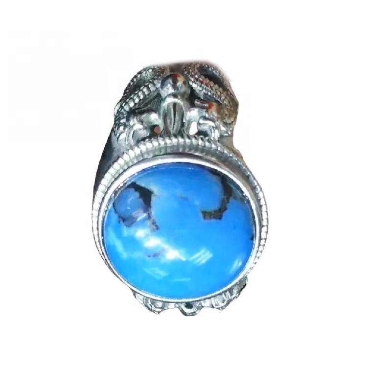 Turquoise indian rings jewellery Sterling Silver Rings Gemstone Turquoise Rings