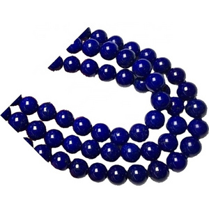 Wholesale natural rock Phantom quartz ball lapis lazuli Beads