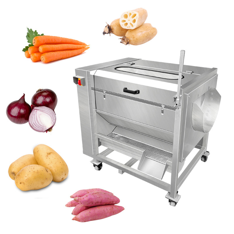 New Type Yam Peeling Machine Stainless Steel Garlic Peeling Machine For Sale