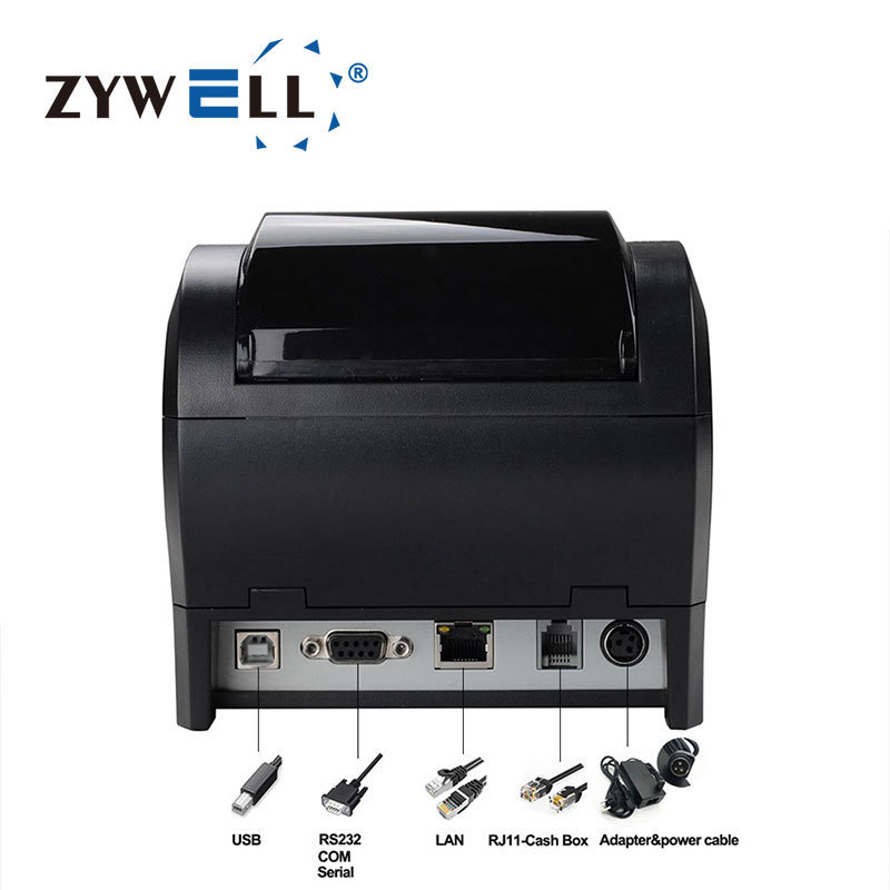 ZY306 POS 58 80 mm printer thermal free driver 203 dpi pos thermal printer Bluetooth printer