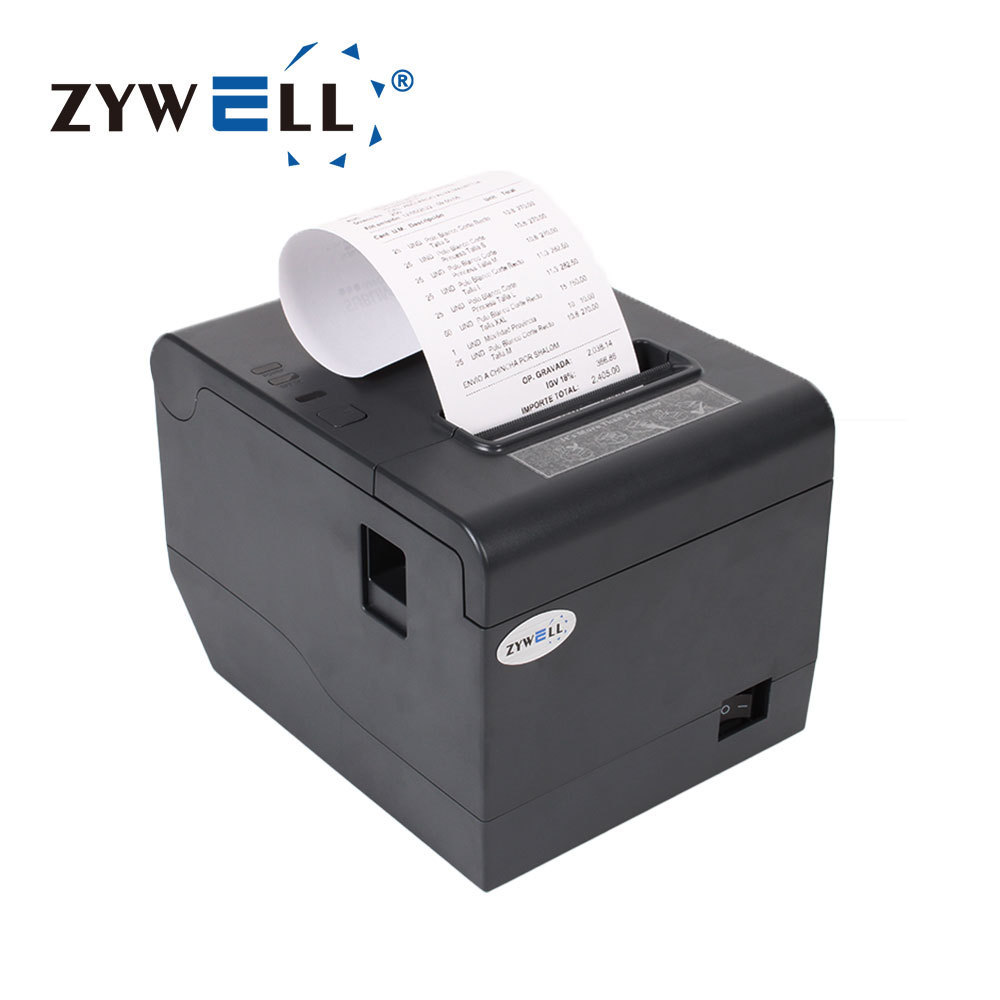 Inkless 80 mm thermal receipt printer pos machine imprimante thermique ticket bill printer