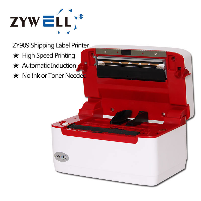 Mobile phone usb wifi printer with stand waybill label printer 4x6 ZY909 thermal barcode printer