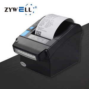 New 80mm thermal receipt printer with uv money detector cash detector bill ticket printer