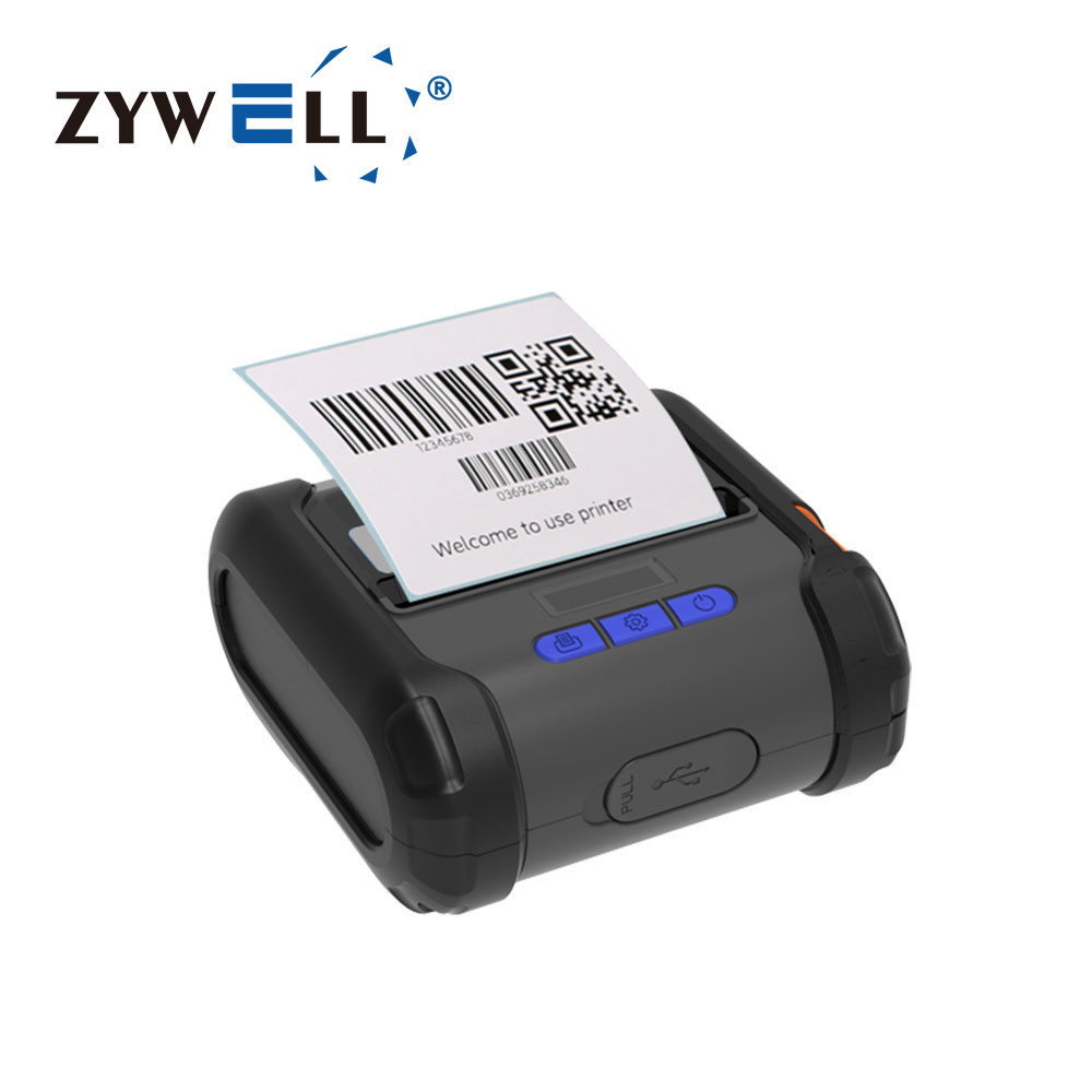 Home use mini printer sticky notes name stickers ZYWELL bluetooth wifi thermal label printer