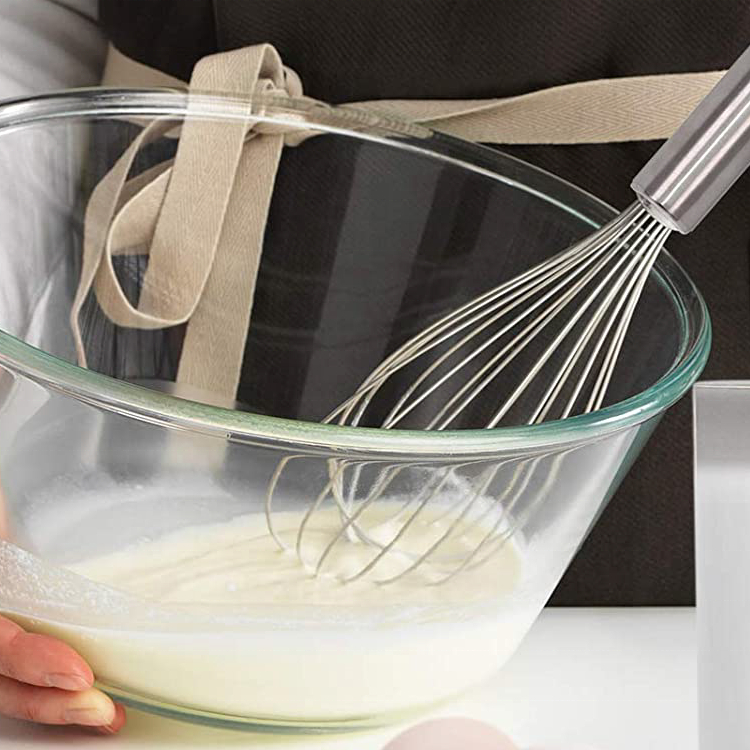 Tableware Hand-held Whisk Stainless Steel Mini Mixer For Whipping Cream