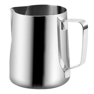 600ML Coffee Accessories Stainless Steel Milk Frothing Pitcher With Handle