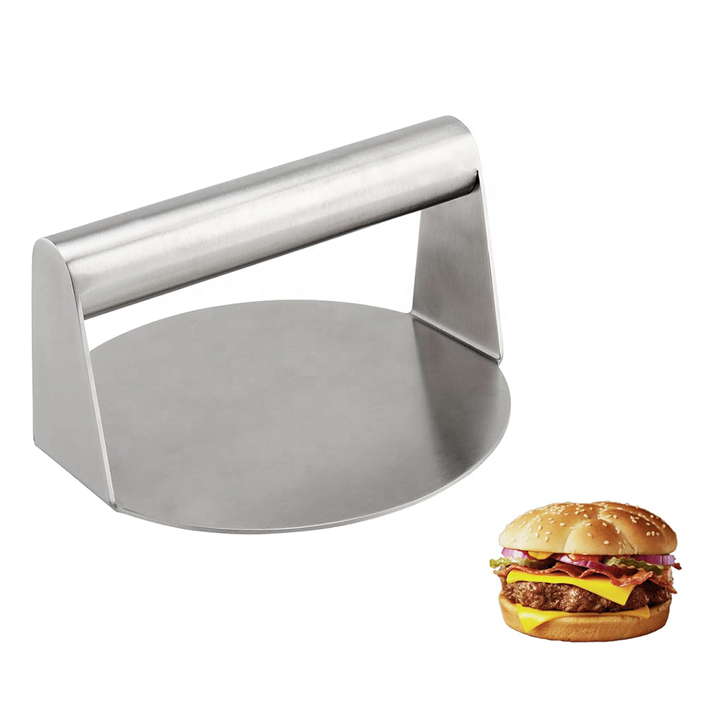 Kitchen Meat Tools Round Shape Stainless Steel 304 Burger Press